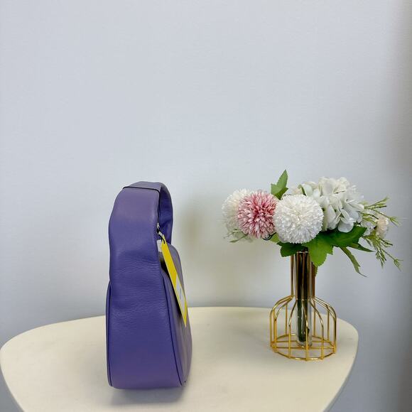 MARC JACOBS Purple Mini 'The Pushlock' Bag - Picture 5 of 9